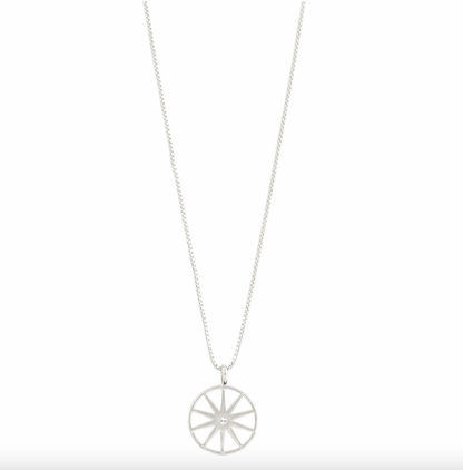 Pilgrim: Necklace : Kaylee : Silver Plated : Crystal