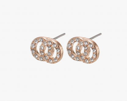 Pilgrim: Victoria Crystal Earrings RG