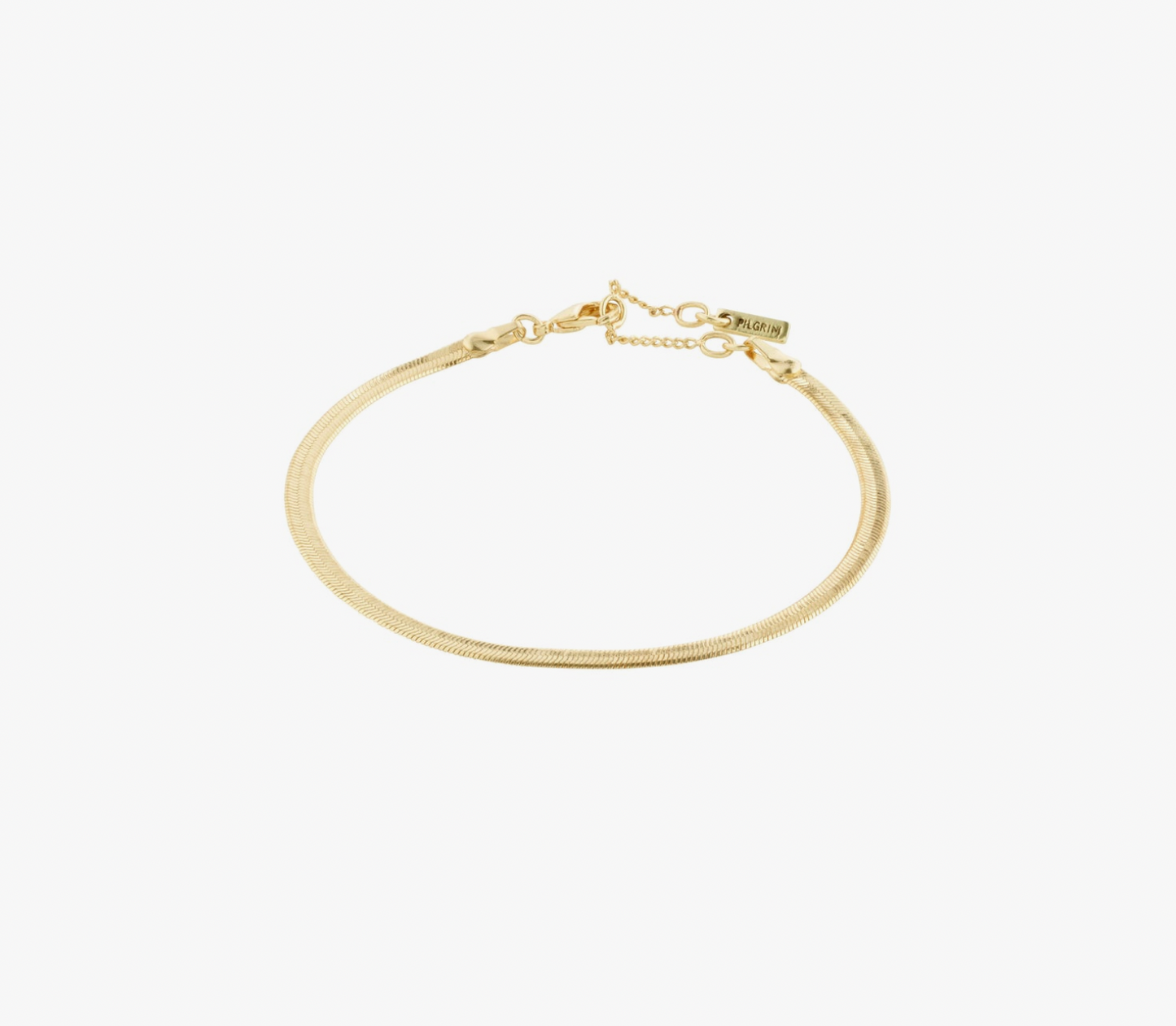 Pilgrim: JOANNA flat snake chain bracelet GP