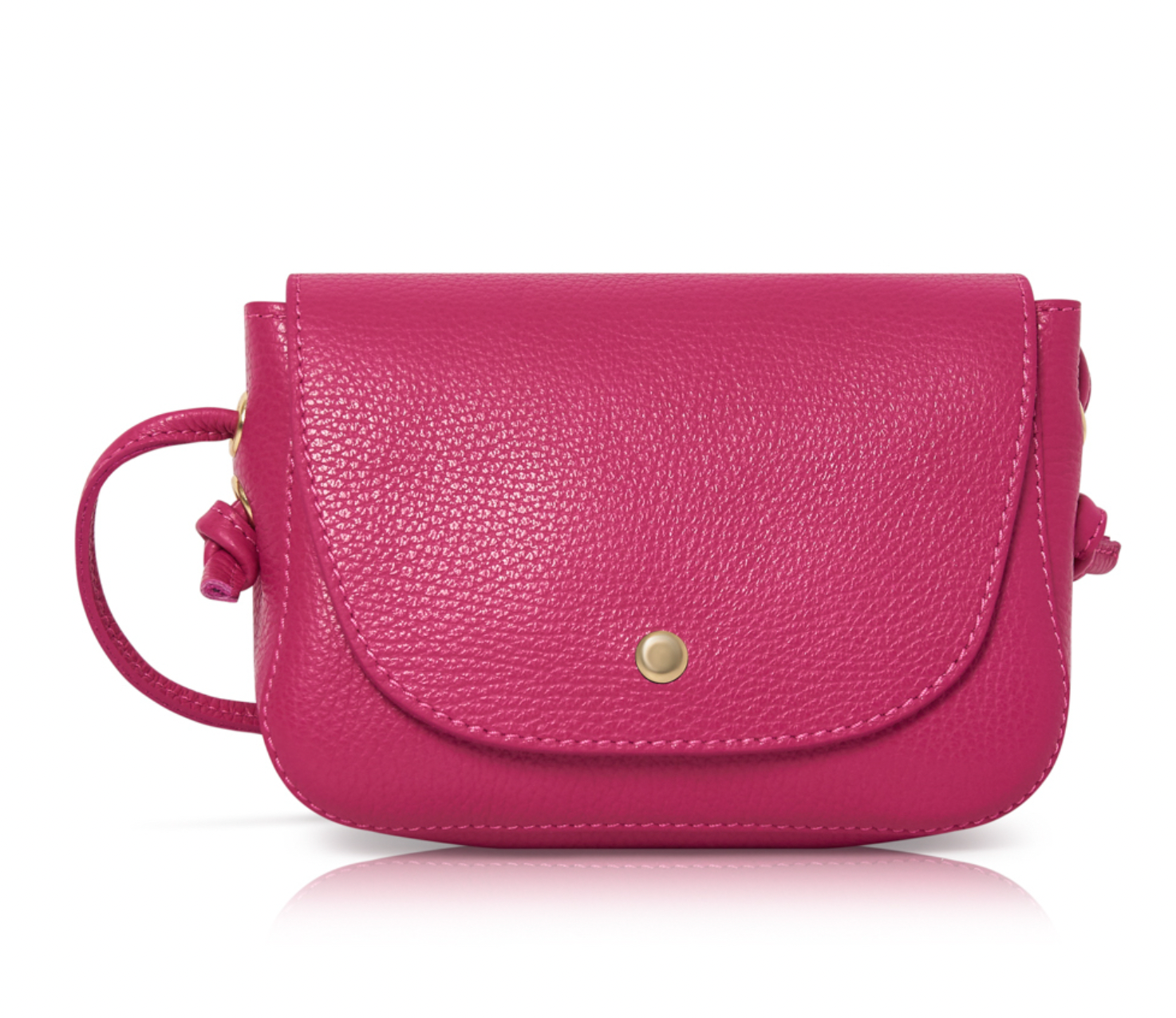 Small Soft Leather Crossover Bag