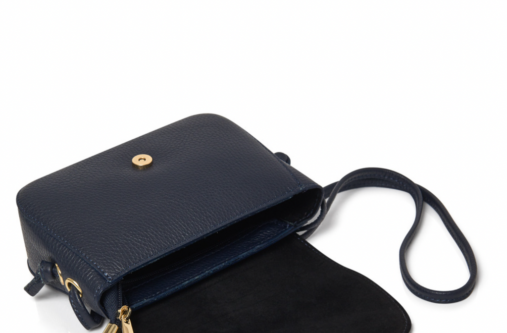 Small Soft Leather Crossover Bag
