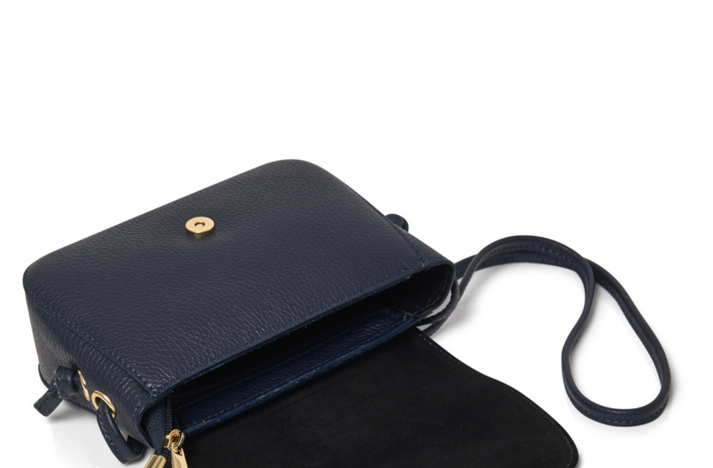Small Soft Leather Crossover Bag