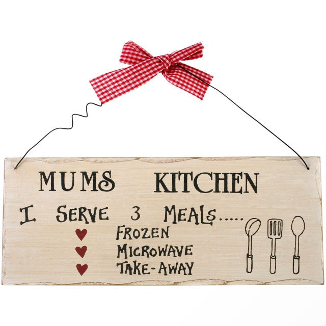 Mum's Kitchen Hanging Sign