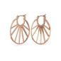 PILGRIM: Cassie Hoop Earrings Rose Gold