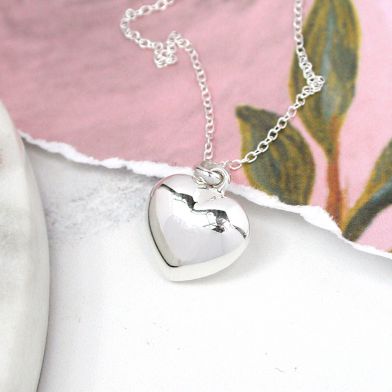 Sterling Silver Heart Pendant