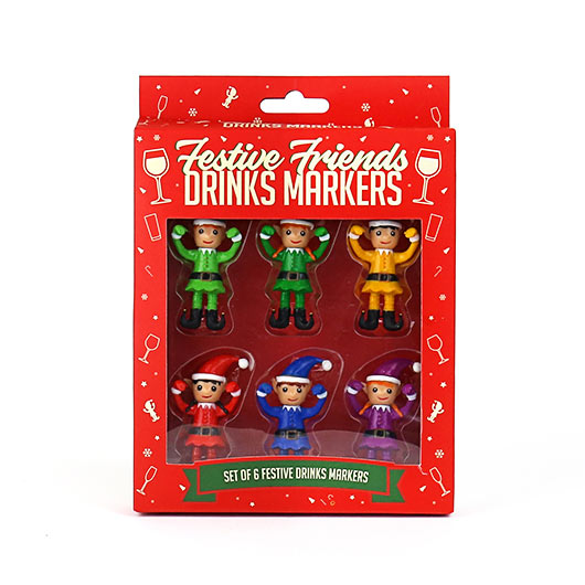 Festive Friends Drink Markers