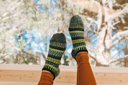 Lemongrass Trainer Ankle Sock | Solemate Socks