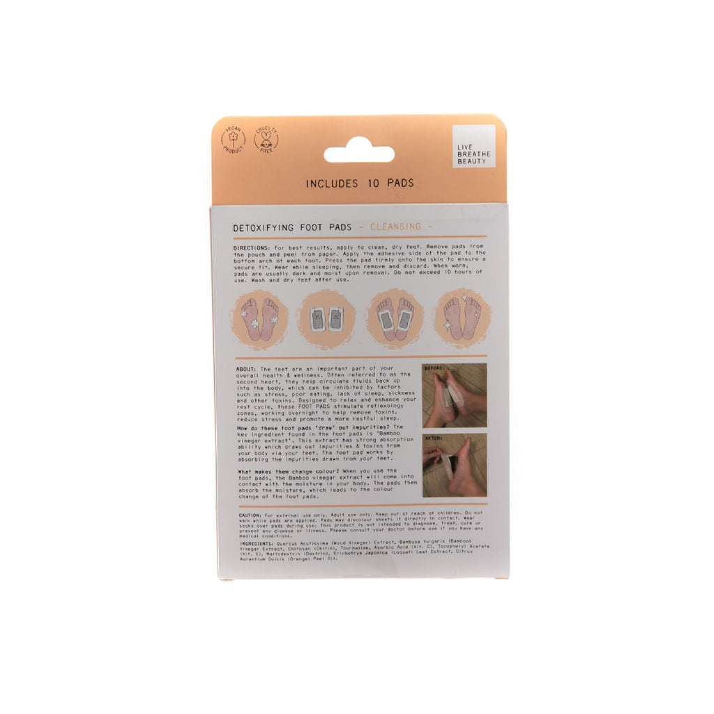 Detoxifying Foot Pads - Cleansing